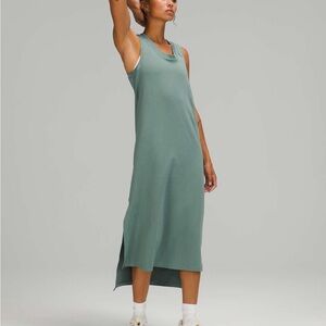 Lululemon All Yours Tank Maxi Dress Teal Size 6
